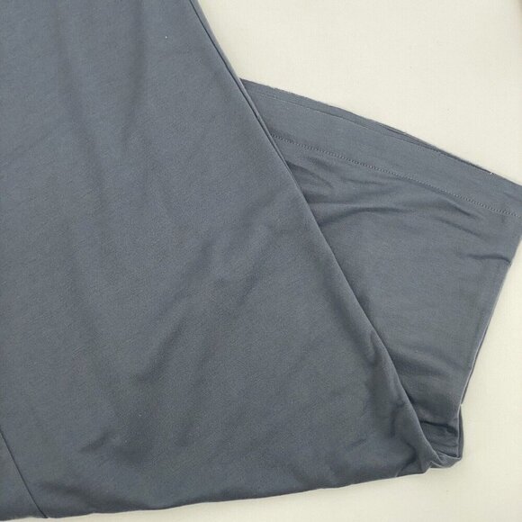 Area Stars Size M Wide Leg Pull On Pant in Grey Elastic Waist Loungewear NWT - Picture 8 of 12